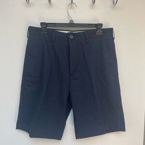 Lands' End Blue Flat Front Shorts